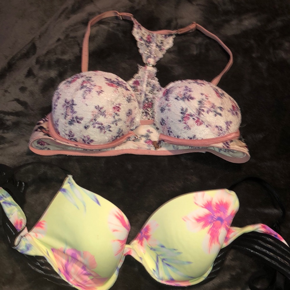 Two bras